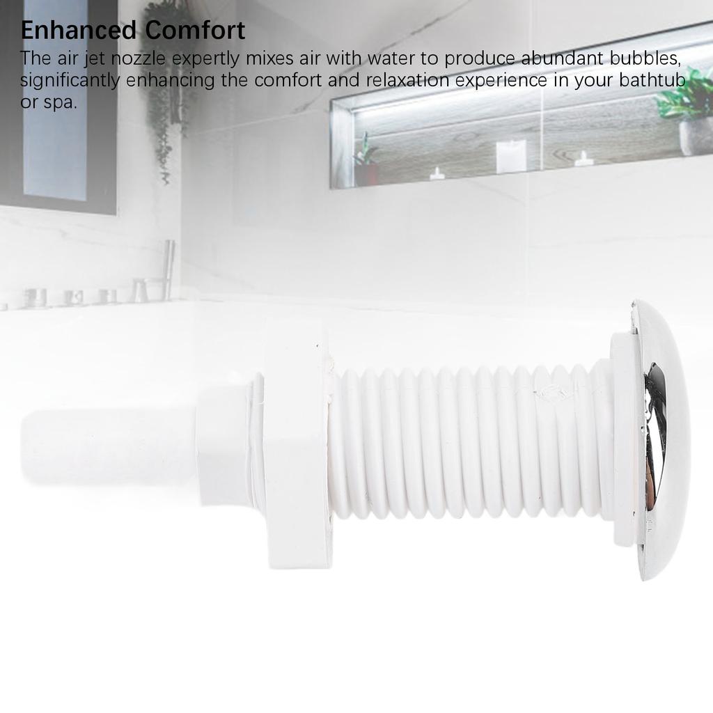 D2 3 шт. Аэрофорсунка для ванны ПВХ 30 мм Прямая Аэромассажная форсунка для спа Замена для гидромассажных ванн Насадка для бассейна Аксессуары