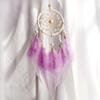 Handmade Sen Dreamcatcher - Feather Car Wind Chime, Romantic Qixi Gift for Girlfriend