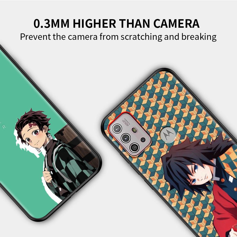 Чехол с рисунком аниме «Demon Blade» для MOTOROLA One Fusion для Moto G10 G9 G8 Plus Play Power One G20 G30 G40 G50 G60 Edge 20 Shell
