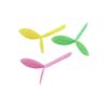 Stationery Silicone Sprout Bookmark Grass Buds Bookmark Little Grass Bud Little Leaves Bookmark