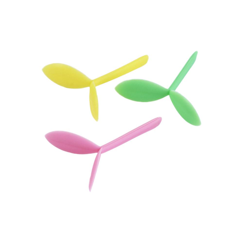 Stationery Silicone Sprout Bookmark Grass Buds Bookmark Little Grass Bud Little Leaves Bookmark