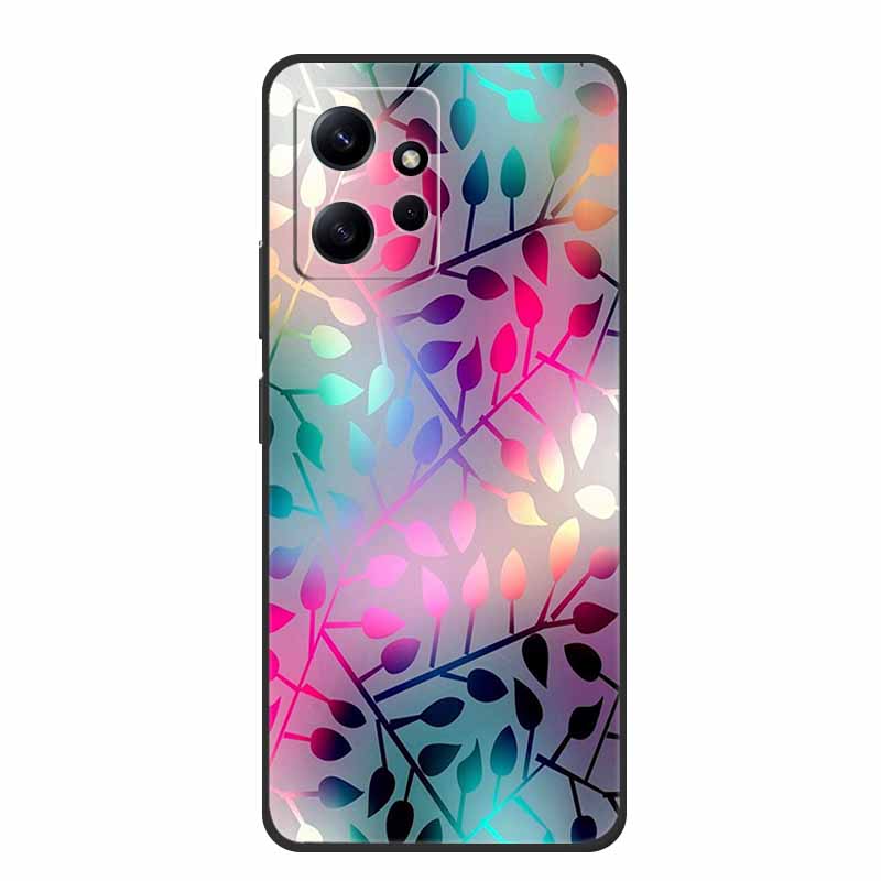 For Xiaomi Redmi Note 12 4G Case Animals Soft Silicone TPU Phone Cases Back Cover for Redmi Note12 4G Fashion 23021RAA2Y Fundas