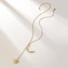 Stunning European And American Style Star Moon Pendant Necklace For Fashion Lovers