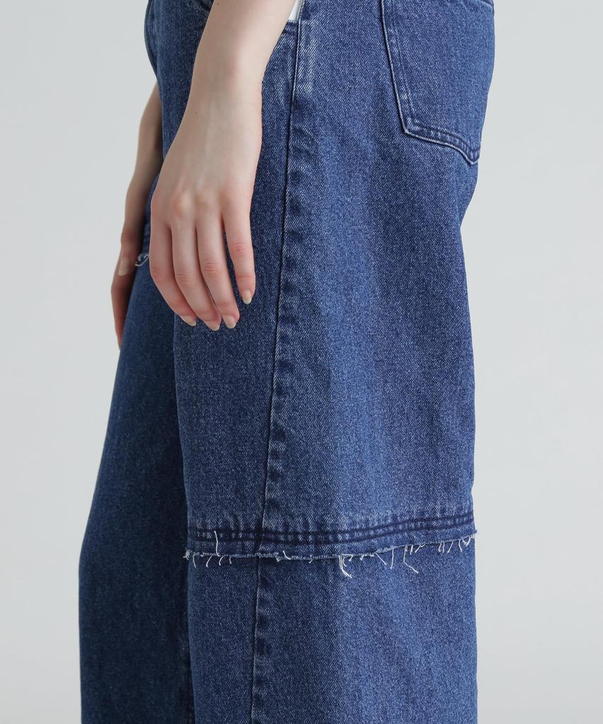 AVIREX CUTTING DENIM PANTS Women's S 432 Used 783-5111601