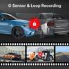 Автомобильный видеорегистратор Dash Cam 1080P WiFi Видеорегистратор Черный ящик Ночное видение G-сенсор Парковочный монитор Циклическая запись автомобиля