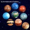 9Pcs 6CM Planet Ball Toy Solar System Star Cognition Early Education Stress Relief Slow Rebound Sponge Squeeze Fidget Ball Kids Adults Gift