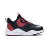Li Ning Kids Yulei Comfortable Non-Slip Shock Absorbing Wear-Resistant Casual Shoes Kids Casual Shoes Black Red YKNS098-27