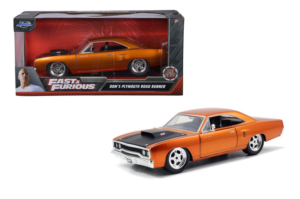 Jada Toys мини-машина ROAD RUNNER 1/24 FAST&FURIOUS DOM'S1970OLYBOUTH [предмет]