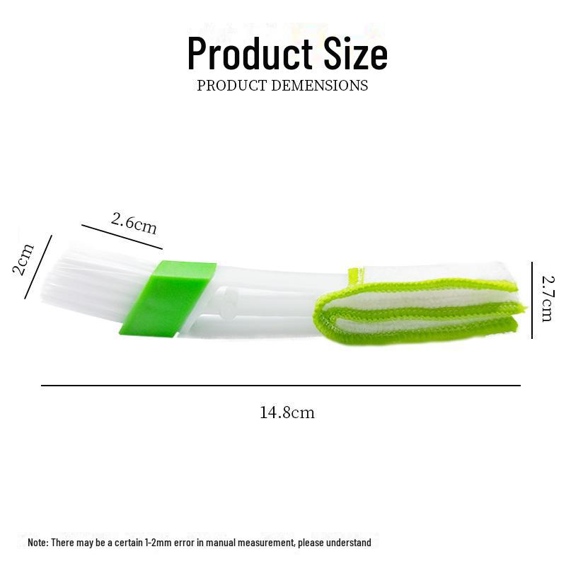 Щетка двойного назначения для чистки выпускного отверстия кондиционера Car Home - небольшой инструмент для удаления пыли и очистки зазоров