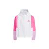 Куртка с капюшоном на молнии Color Block с логотипом Детские куртки Белый Розовый IT1752