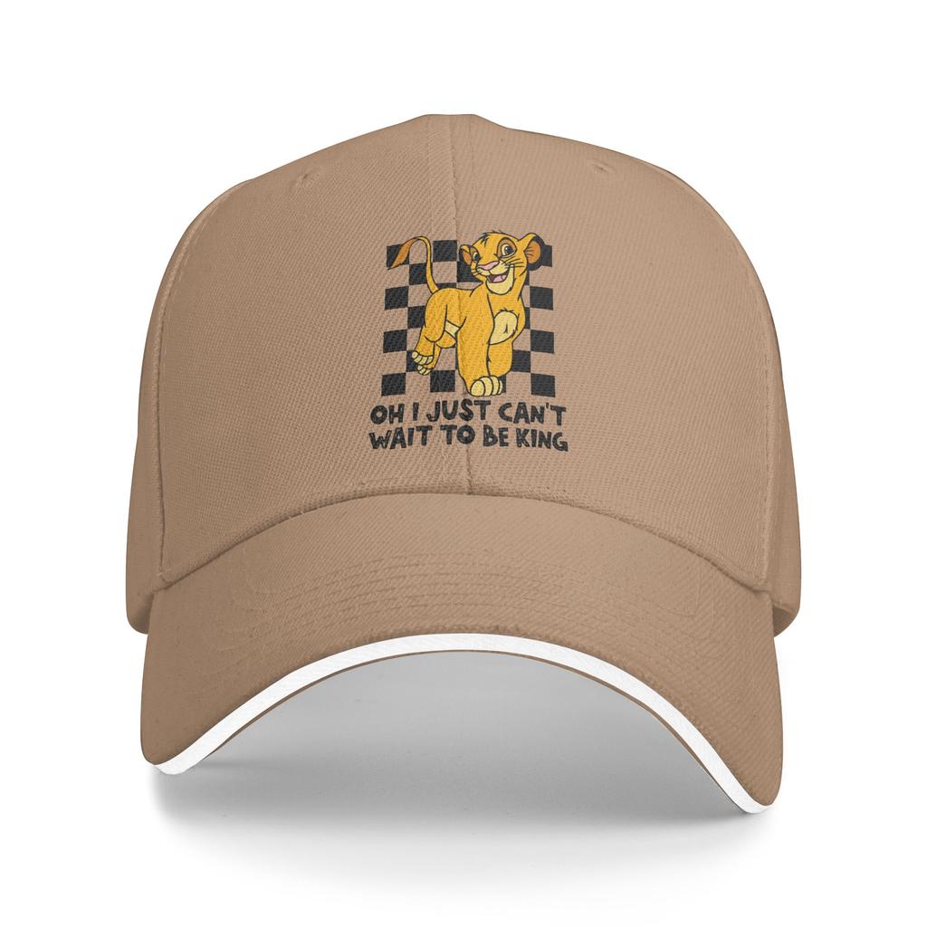 The Lion King Baseball Cap Hiking Fishing Sun Visor Trucker Hat Unisex Unisex Casual Print Snapback Cap