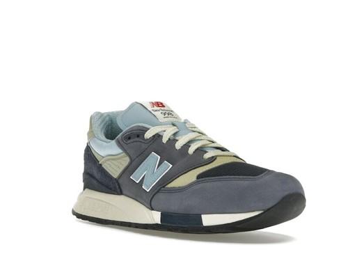 New Balance 998 Сделано в США Темно-синий Хромированный синий - U998CB