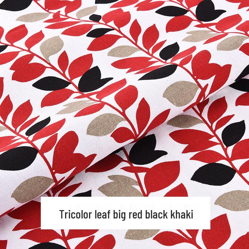 Холщовая хлопковая ткань с цветочным рисунком для дивана, скатерти, полосатых штор, подушек и остатков на распродаже