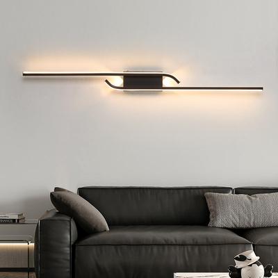 Современный настенный светильник LED Line 60/80/100CM Декоративное освещение для гостиной, спальни, прихожей, интерьера, бра