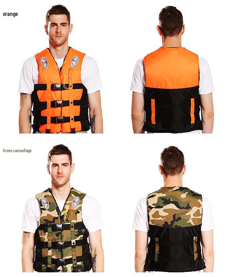 Портативный взрослый спасательный жилет для рыбалки и плавания - Летний паводок и спасательный жилет для спасения