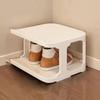 Stackable Shoes Storage Organizer Removable Standing Shoe Shelf Layered Shoe Cabinets  Home