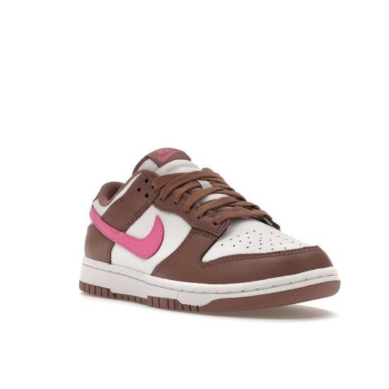 Nike Dunk Low Smokey Mauve Игривые розовые женские кроссовки Коричнево-белые FZ3611-208
