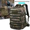 Походный рюкзак, легкий, большой емкости, водонепроницаемый, из ткани Оксфорд, для путешествий на открытом воздухе, кемпинга, скалолазания, охоты, сумка для хранения, камуфляжный рюкзак