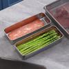 Refrigerator Organizer Stainless Steel Meat Bacon Container Fridge Organizer Food Storage Container Freezer Kitchen Organizer