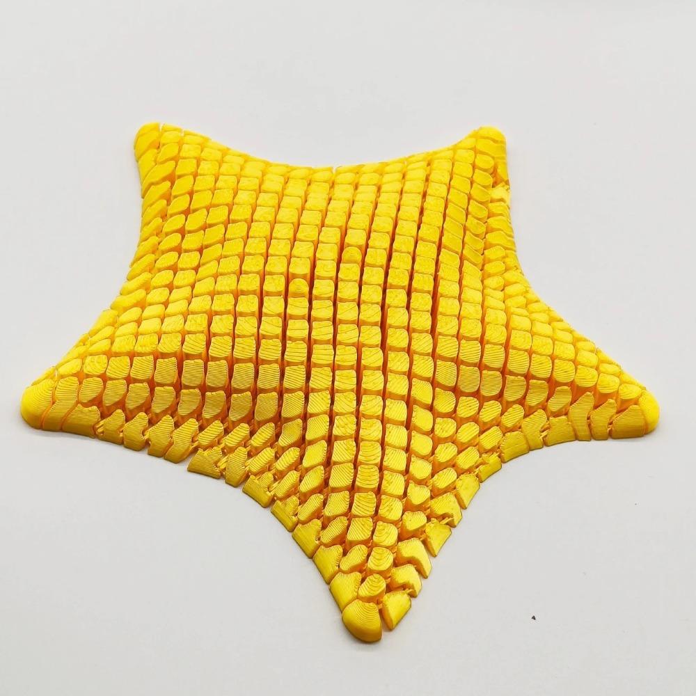 Moveable Joints Starfish Decoration Colorful Movable Starfish Toy Office Desk