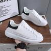 Spring and Summer New Manna Outdoor Little White Shoes Women's Fashion Casual Muffin Thick-soled Inner Height-increasing Couple Board Shoes