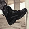Men's Boots High Quality Hiking Boots Men's Outdoor Boots Non Slip High Top Training Boots Men's Plus Size Jungle Hunting Boots