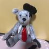 [USED] Teddy Bear Antique Bear Stuffed Toy Retro