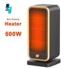 Электрический обогреватель 500 Вт для обогрева помещения, защита от перегрева, керамический обогреватель 220 В, низкий уровень шума для бытовой техники в спальне