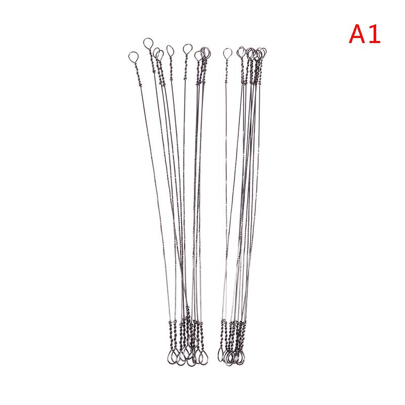 10 шт./набор Деревообработка Многосторонняя Зубчатая Гирляндная Пила Полотно Многопроволочная Зубчатая Пила Инструменты Диаметр 0,6 0,7 0,8 0,9 1,0 мм