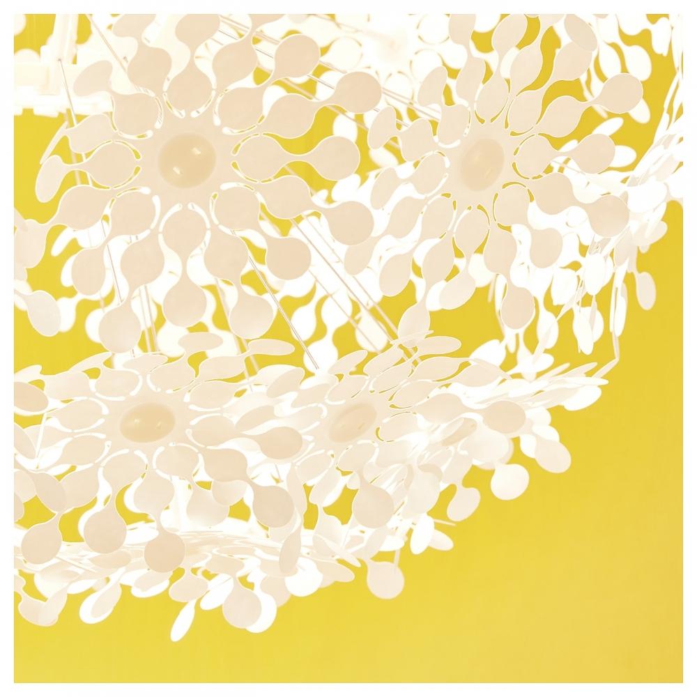 IKEA GRIMS S Подвесной светильник Grimsauce белый 55 см