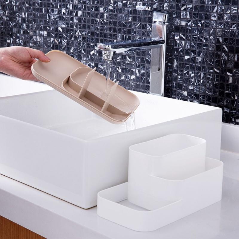 Креативный органайзер для косметики с ящиком для хранения на туалетном столике