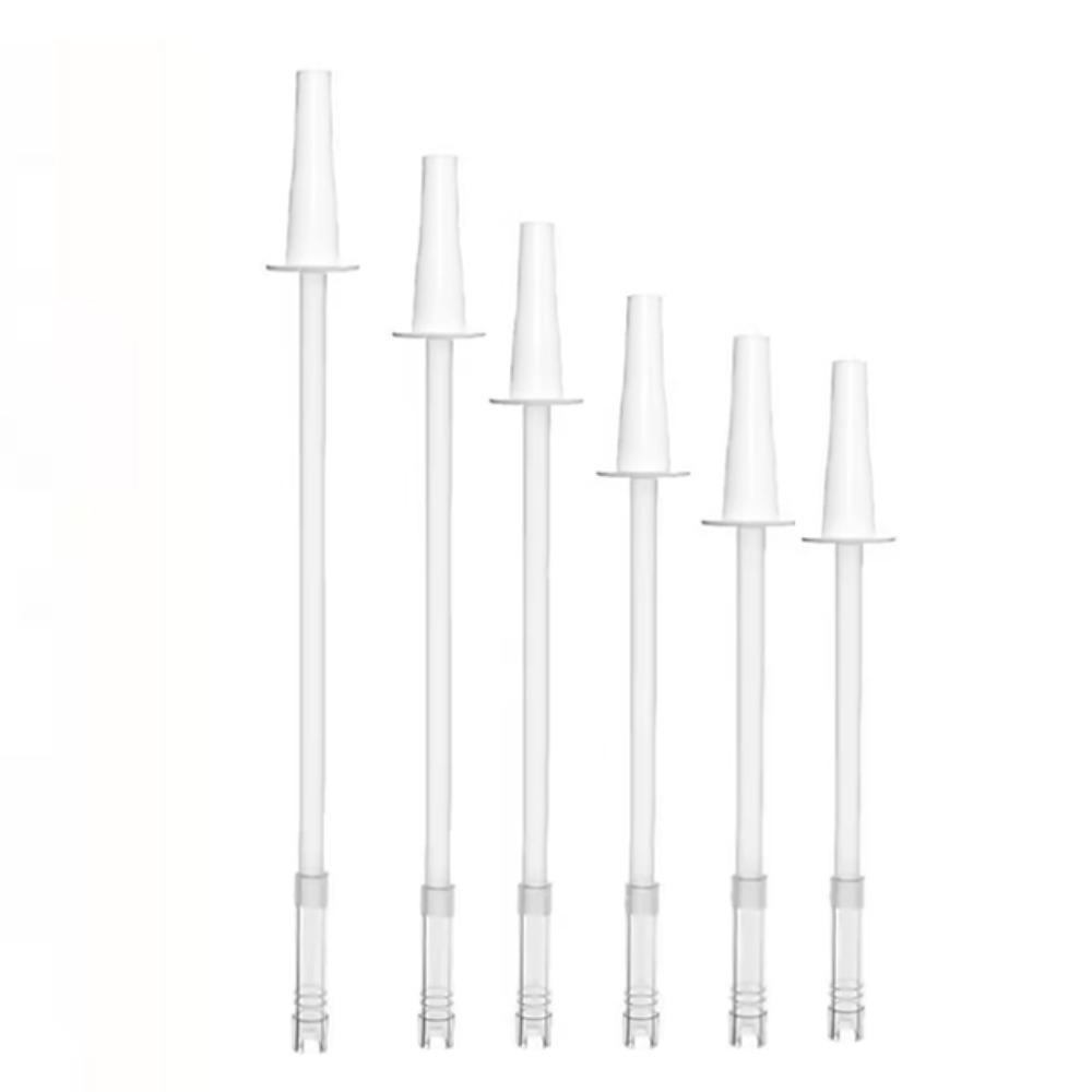 6PCS Detachable Water Bottle Straw Reusable Replacement Straw Big Belly Cup