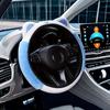 Plush Car Accessories Kitten Car Handle Cover Cute Steering Wheel Cover  For 14.5-15 INCH