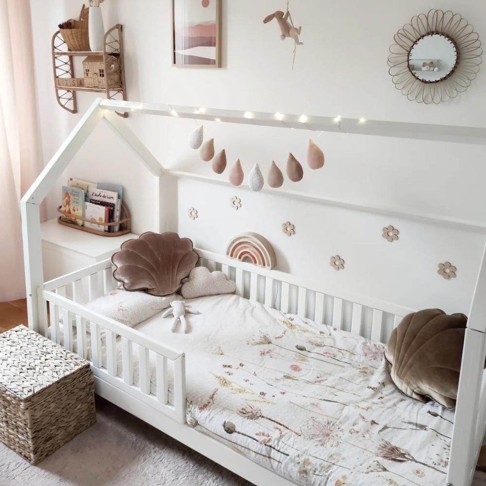 Облака Наклейки на стену Сделай сам 3D Наклейки на стену Деревянные наклейки Настенные украшения Украшение детской комнаты