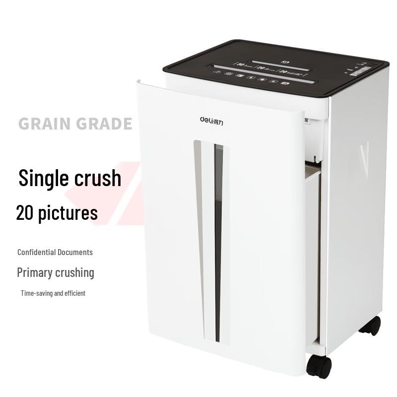 Deli 9918 P-4 Cross-Cut Office Shredder CN plug (adapter included)