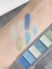 Summer Ice Penetration Blue and Green! Cool Series Dopamine Eye Shadow Plate 2025 New Super Fire Makeup Pearlescent Blue Women