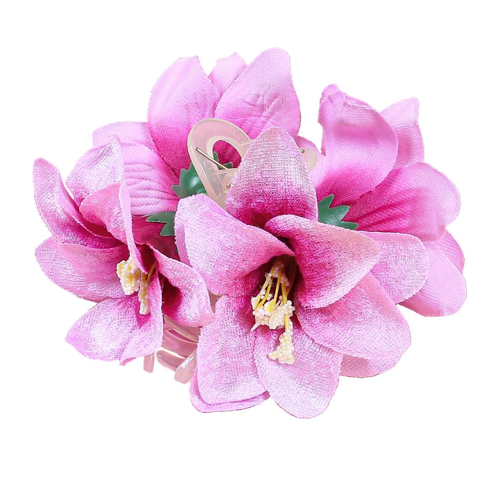 Модные искусственные цветы, заколки-крабы для волос, свадебные заколки для волос, тропический пляж, свадебный цветок, женский праздничный аксессуар для волос