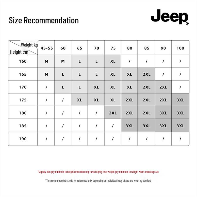 JEEP Men's Spring Splash-Proof Casual Jacket