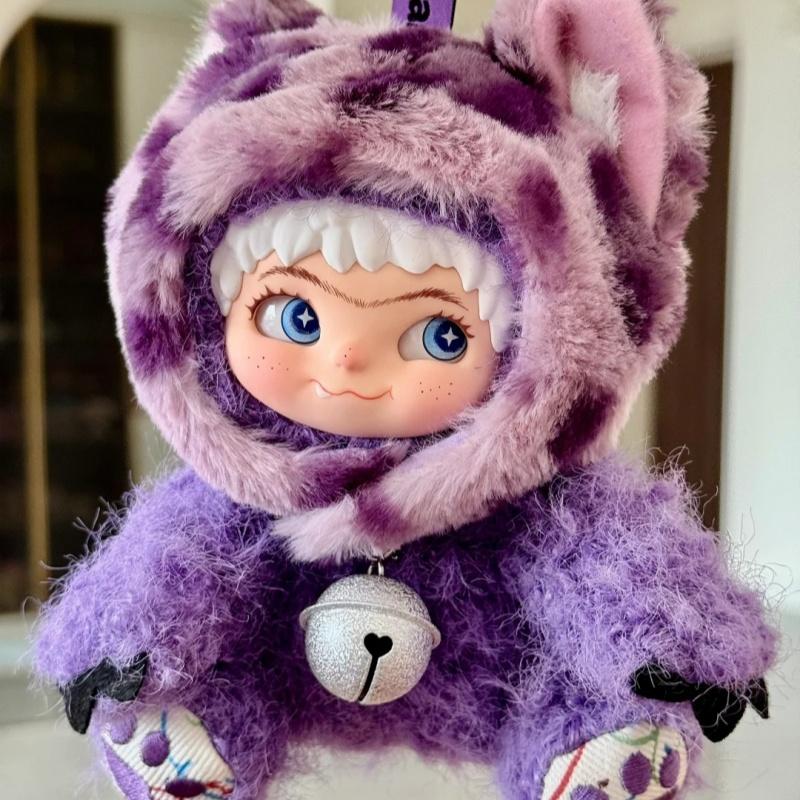 Новая оригинальная подвесная карточка Wakuku Kawaii плюшевая кукла Милый кролик Ангел Панда Дракон стиль Подвеска для сумки Декор Подарок для девочек и детей