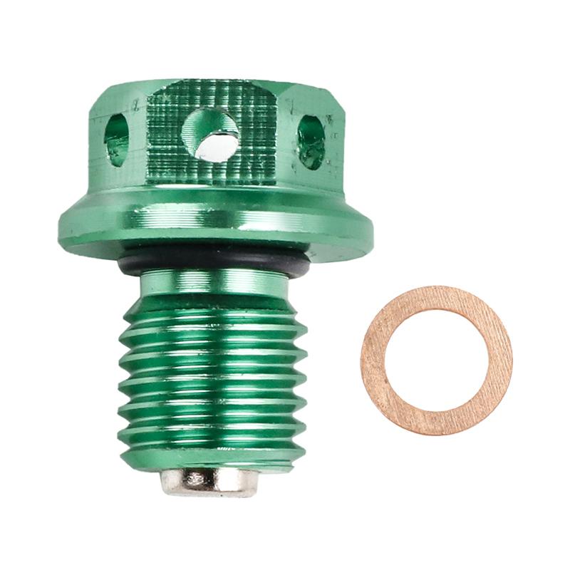 Motorcycle M12X1.5 CNC magnetic oil drain bolt suitable for SX/SX-F/EXC/EXC-F/EXC-R/XC/XC-W/XC-F CR CBR YZ YZF KLX KX motorcycle