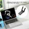 USB 3.0 WiFi Adapter 1300Mbps Bluetooth 4.2 Dual Band 2.4G 5GHz Wireless Network Card WiFi Receiver Dongle for Laptop Desktop PC Windows7 Windows11