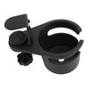 Desk Cup Holder Rotating Clip On Bottle Organizer Storage Rack for Coffee Drink Mugs Water Bottles