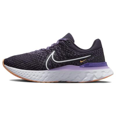 React Infinity Run Flyknit 3 Cave Purple Orange Женские кроссовки Canyon-Purple White DD3024-502