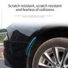 2 шт. Резиновые Универсальные Автомобильные Колесные Брови Защитная Наклейка на Арку Защита от Царапин Вентиляционные Отверстия Крыла Декоративная Накладка для Защиты от Столкновений