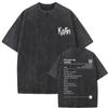 Alternative Rock Onid Costume Album Rsseee T-Shirt Metal Vintage Korn Team O Vintage T-Shirt Water