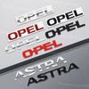 Zinc Alloy For OPEL ASTRA Logo Meriva Insignia Mokka Rocks Zafira Vectra Car Trunk 3D Metal Emblem Rear Body Badge Sticker