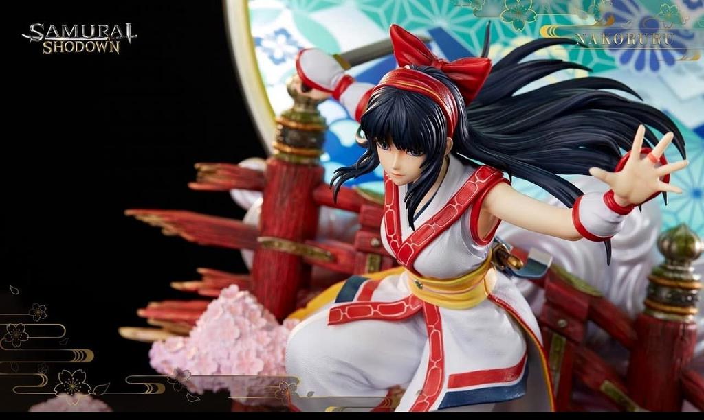 Unique Art Studio Samurai Spirits Nakoruru Scale Polystone Painted Finished Product Figure 1/6