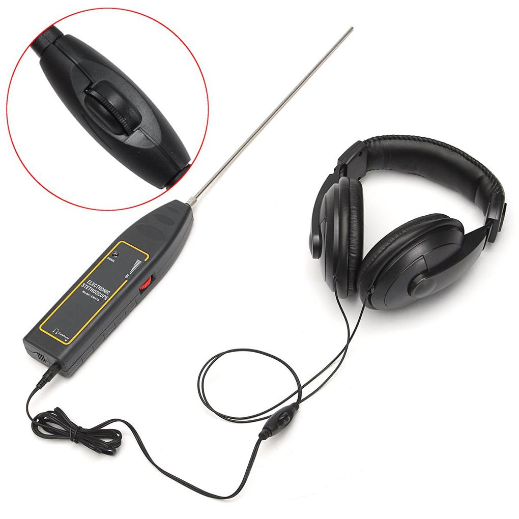 Leak Detector Water Pipe Electronic Stethoscope Earphone Car Detection Equipment 100Hz-10kHz