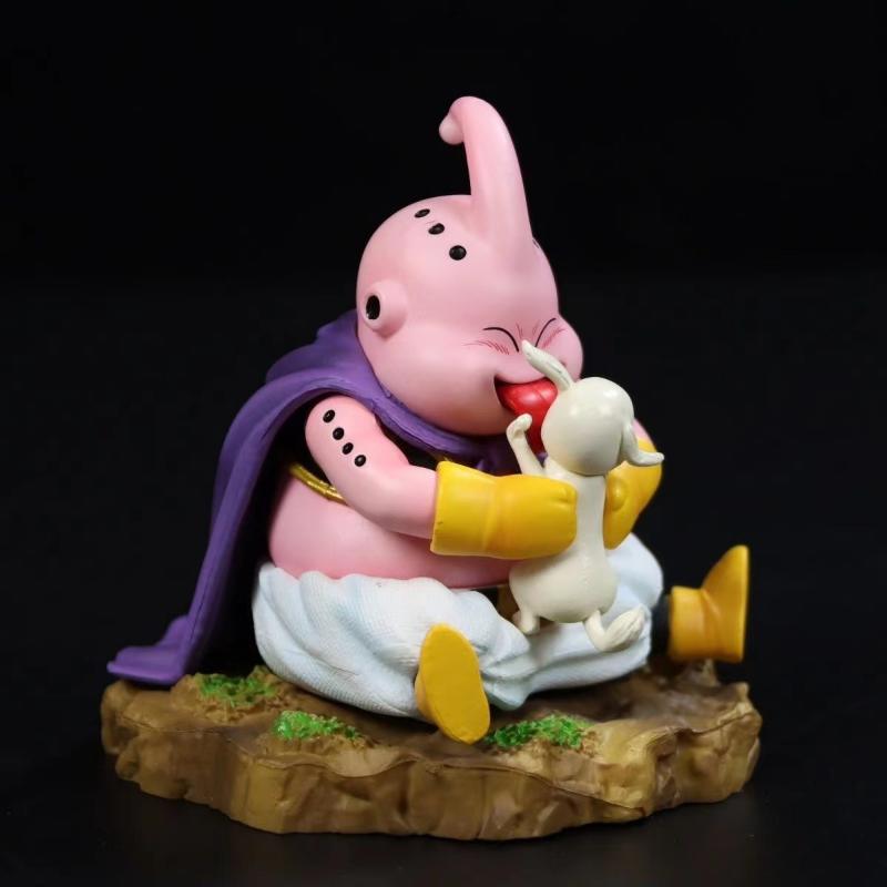 9cm Anime Drogan Boll Z Figure Majin Buu Action Figure Lick The Dog Buu Figurine Pvc Collectible Model Toy Gifts