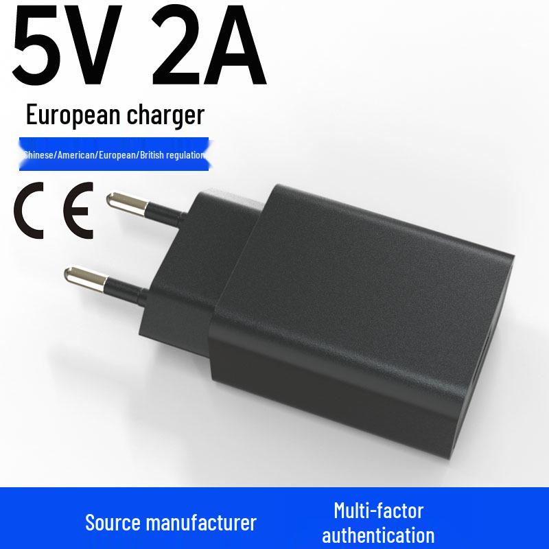 Мобильное зарядное устройство 5V2A/1A с вилкой US/EU и сертификацией CE/ETL/3C